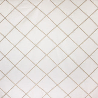 Look Refined White Sand by Carole Fabric Pink Diamonds 60% Cotton, 40% Polyester India N/A Horizontal: 7 7/8" and Vertical: 8 1/2" V 51" - Fabric Carolina -
