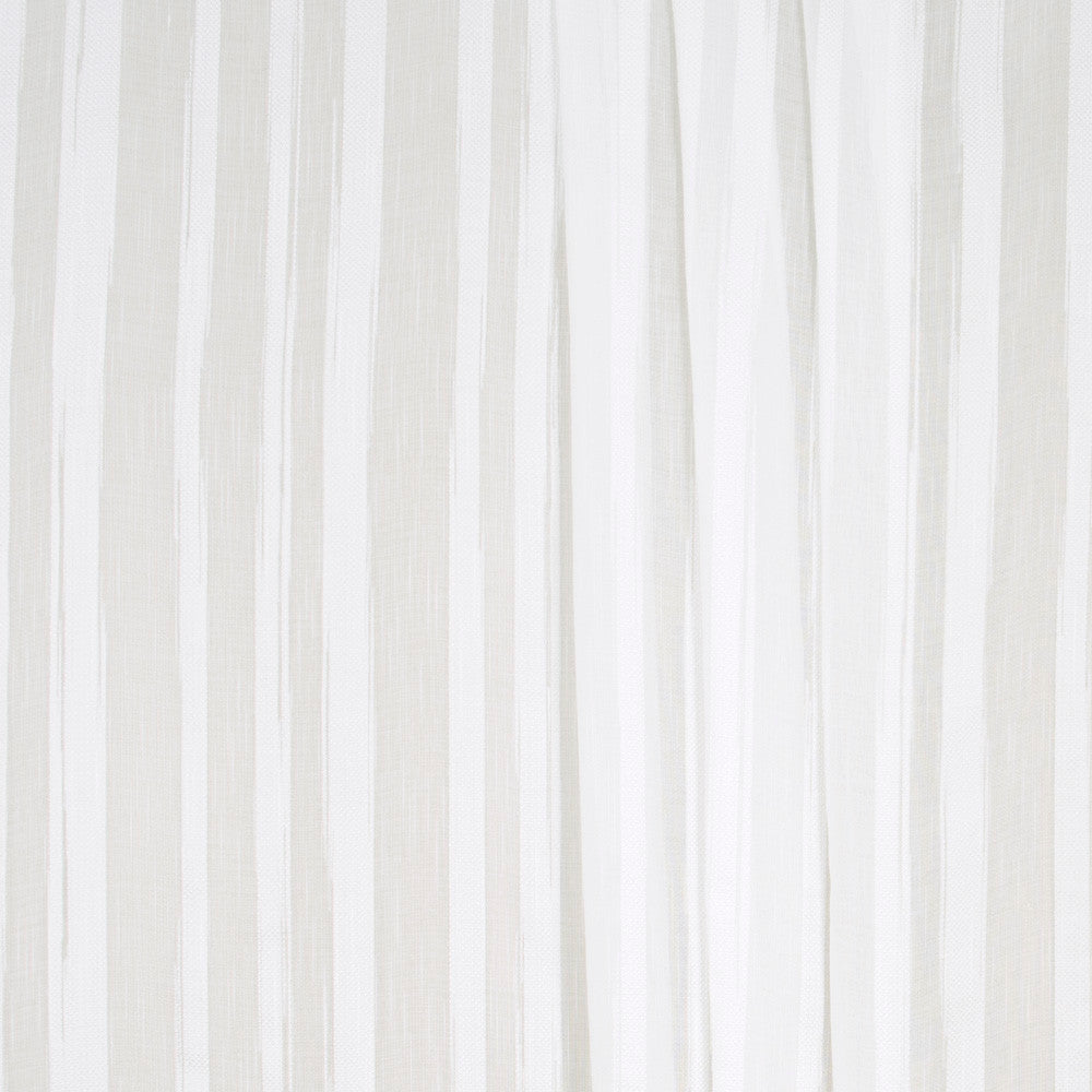 Between The Lines White by Carole Fabric Sheer Marvel 100% Polyester TURKEY N/A Horizontal: 15625 and Vertical: 22375 118 - Fabric Carolina -
