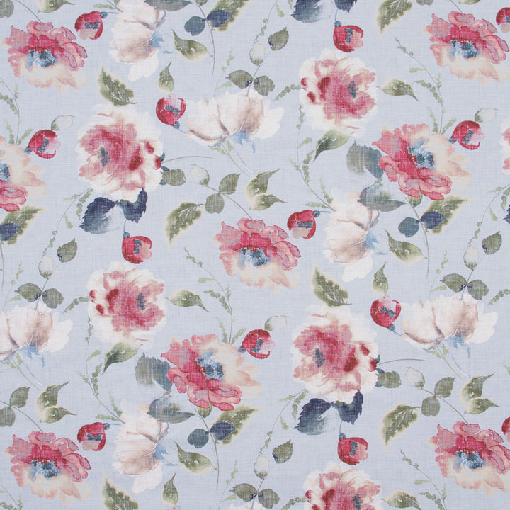 This Is Now Aqua by Carole Fabric Bluebird 100% Cotton S Korea Passes 15,000 Double Rubs Wyzenbeek Horizontal: 27 and Vertical: 26.5 54 - Fabric Carolina -