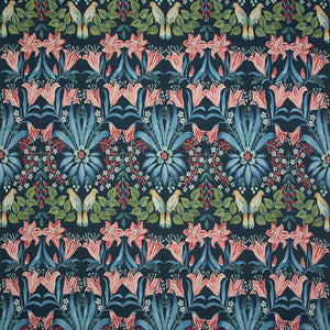 Birds Of Paradise Navy by Carole Fabric