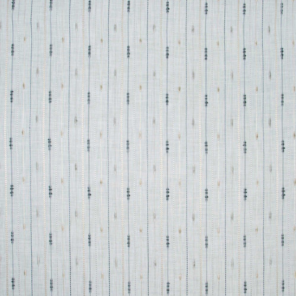 In A Row Aqua by Carole Fabric Haven 100% Polyester India Passes 30,000 Double Rubs Wyzenbeek Horizontal: 525 and Vertical: 625 52.75 - Fabric Carolina -