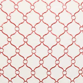 Synchrony Coral by Carole Fabric Raspberry Punch 32% VISCOSE, 30% POLYESTER, 26% LINEN, CHINA Passes 60,000 Double Rubs Wyzenbeek Horizontal: 3 3/4" and Vertical: 5"V 54" - Fabric Carolina -
