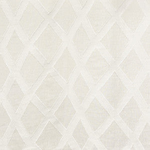 Diamond Way White by Carole Fabric