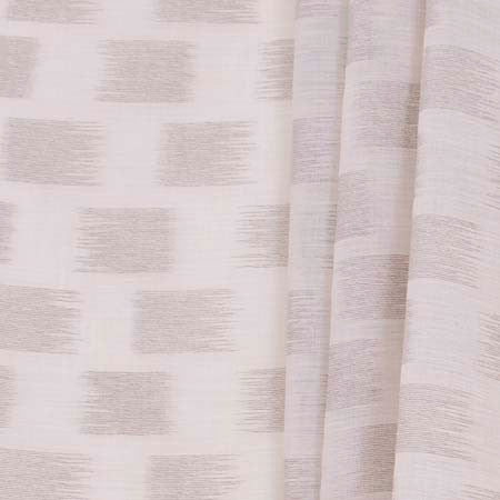 Through Clouds Birch by Carole Fabric Sheer Intrigue 100% Polyester Turkey N/A Horizontal: 11" and Vertical: 11" V 59" - Fabric Carolina -