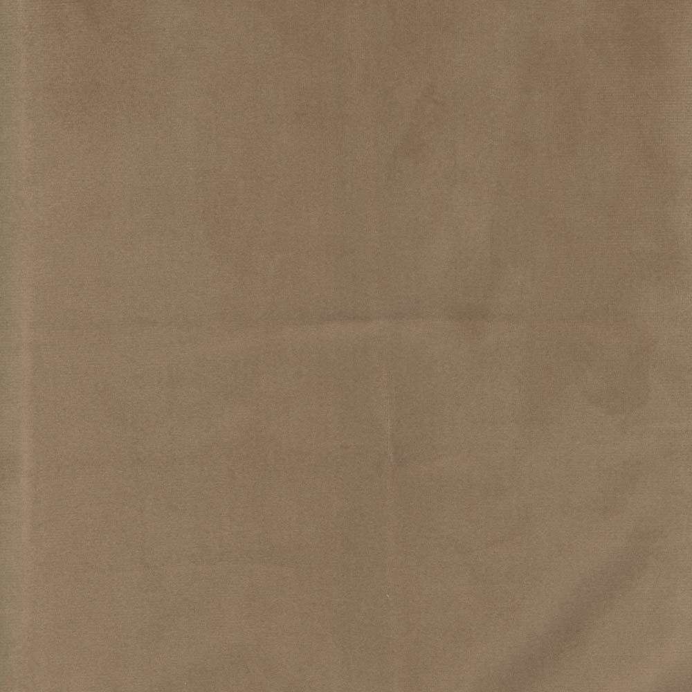 Presence Khaki by Carole Designer Fabric Velvet Touch 100% Polyester China Passes 30,000 Double Rubs Wyzenbeek Horizontal: 0 and Vertical: 0 55 - Swanky Fabrics -