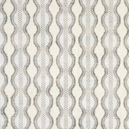 Level Up Fog by Carole Fabric Earthbound 60% Cotton, 40% Polyester 14,000 Martindale Circular Rubs 3 1/4" V, 3 1/2" H 55" - Fabric Carolina -