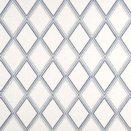 Reflect Your Hopes Navy by Carole Fabric From The Heart 55% Cotton, 16% Rayon, 15% Polyester, 10% Zari, 4% Linen India  7 1/2" V, 5 1/4" H 52"  - Fabric Carolina -