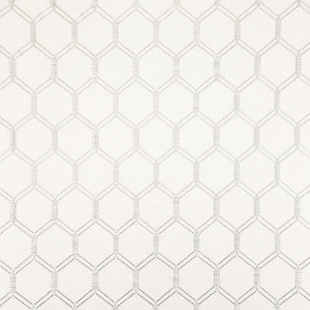Collect Smoke by Carole Fabric Shape Shifter Base: 73% Cotton, 27% Poly Embr: 58% Viscose, 42% Cotton India  9 1/4" V, 5 3/8" H 54"  - Fabric Carolina -