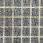 Reeves Slate by Carole Designer Fabric Manchester 100% Polyester India 4" V, 3 1/2" H 55"" - Swanky Fabrics -