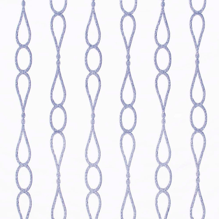 Begin Again Delft by Carole Designer Fabric Modern Edge 100% Cotton India 50,000 Wyzenbeek Double Rubs Horizontal: 9 and Vertical: 15.5 52 - Swanky Fabrics -