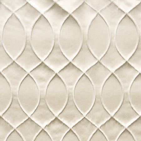 Meeting Point Champagne by Carole Fabric Radiance 100% Polyester India 9,000 Wyzenbeek Double Rubs 9" V, 4 1/4" H 55"  - Fabric Carolina -