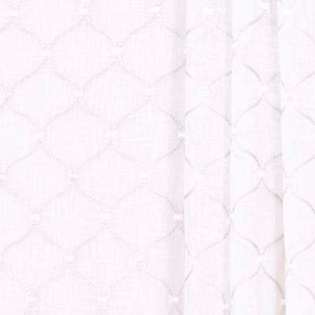 Rollover Pearl by Carole Fabric Sheer Intrigue 100% Polyester India N/A Horizontal: 4" and Vertical: 4 3/8"V 51" - Fabric Carolina -