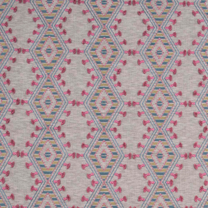 World Travels Jewel by Carole Fabric Pink Jade 71% Polyester, 29% Cotton India 25,000 Wyzenbeek Double Rubs Horizontal: 6.5 and Vertical: 6.25 52 - Fabric Carolina -