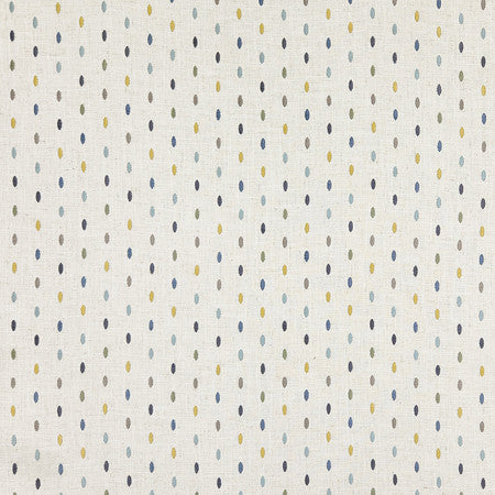 Relaxation Seaspray by Carole Designer Fabric Oasis Base: 95% Polyester, 5% Linen Embr: 100% Rayon China 8" V, 5" H 54" - Swanky Fabrics -