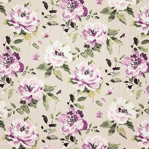 Trust Your Heart Plum by Carole Fabric