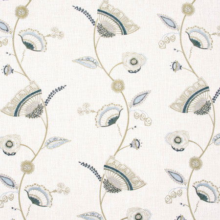 Hidden Gems Sage by Carole Fabric Lemongrass 60% Polyester, 30% Viscose, 10% Cotton China N/A </p><p>Repeat: 23 1/4" V, 24 3/4" H 52" - Fabric Carolina -
