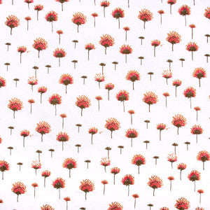 Wishing Field Coral by Carole Fabric