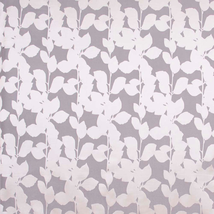 Petal Trail Flint by Carole Designer Fabric Ash Oak 35% Polyester, 34% Viscose, 31% Cotton India N/A Horizontal: 9 and Vertical: 20.375 54 - Swanky Fabrics -