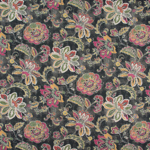 Raven Court Black Cherry by Carole Fabric