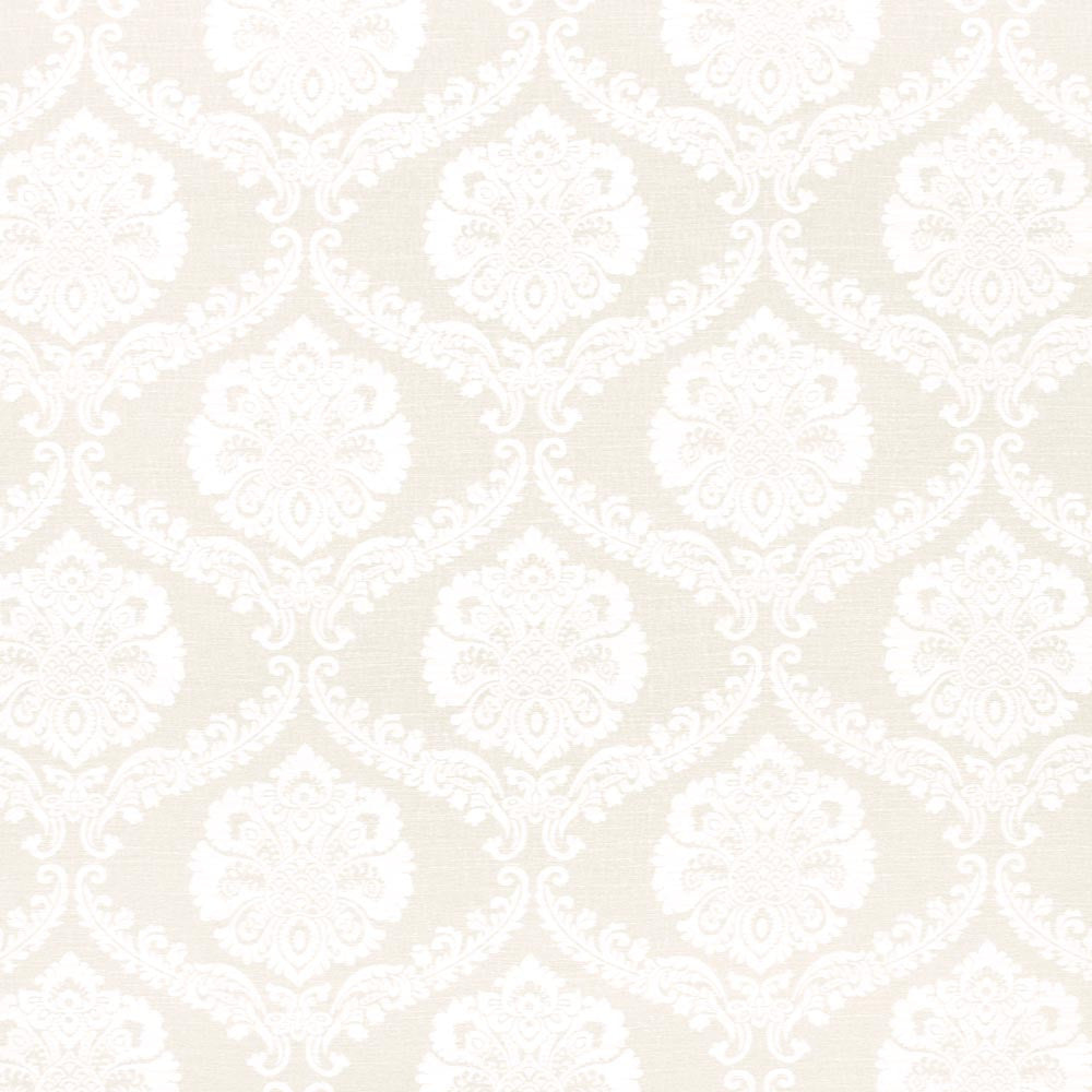 Misty Waters Champagne by Carole Fabric Coconut Cream 60% Viscose, 40% Polyester China N/A Horizontal: 15375 and Vertical: 1375 56 - Fabric Carolina -