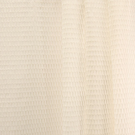 Light It Up Vanilla by Carole Designer Fabric Sheer Movement 100% Polyester Turkey 1 1/4" V, 1/2" H 118" - Swanky Fabrics -