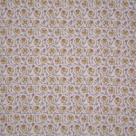 Playing Field Turmeric by Carole Designer Fabric Sunset Serenade 50% Cotton, 35% Viscose, 15% Linen India 10 1/4" V, 11" H 55"" - Swanky Fabrics -