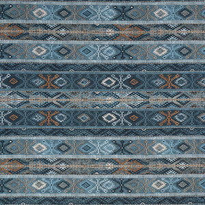 Richly Layered Indigo by Carole Fabric