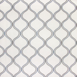 Forever Young Nautic by Carole Designer Fabric Looking Glass 69% Polyester, 23% Cotton, 8% Linen INDIA N/A Horizontal: 8 1/2" and Vertical: 9 1/2" 52" - Swanky Fabrics -