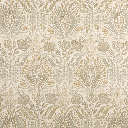 Majestic View Cashew by Carole Fabric Well-Traveled 36% Polyester, 26% Cotton, 22% Viscose, 16% Linen USA 30,000 Wyzenbeek Double Rubs </p><p>Repeat: 26 3/4" V, 13 1/2" H 55" - Fabric Carolina -
