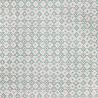 Tossed About Island by Carole Fabric Color Play 52% Cotton, 48% Polyester India N/A 3" V, 3 1/2" H 51"  - Fabric Carolina -