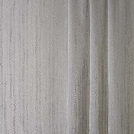 Uplifting Metal by Carole Designer Fabric Sheer Philosophy 100% Polyester Turkey N/A </p><p>Repeat: None 124" - Swanky Fabrics -