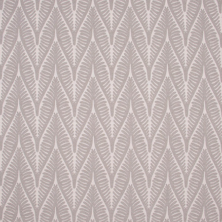 Silver Brake Stone by Carole Designer Fabric White Smoke 62% Polyester, 38% Cotton India Passes 50,000 Double Rubs Wyzenbeek 6 3/4" V, 6 7/8" H 54" - Swanky Fabrics -