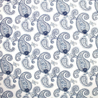 Celebrated Design Denim by Carole Designer Fabric Royal Cardinal 97% Cotton, 3% Viscose India N/A Horizontal: 13" and Vertical: 13" 54" - Swanky Fabrics -