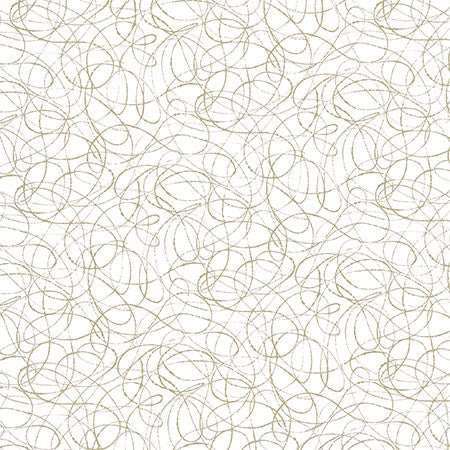 Favorite Color Natural by Carole Designer Fabric Hidden Treasure 100% Cotton Spain 13 1/2" V, 13 1/2" H HD 54" - Swanky Fabrics -