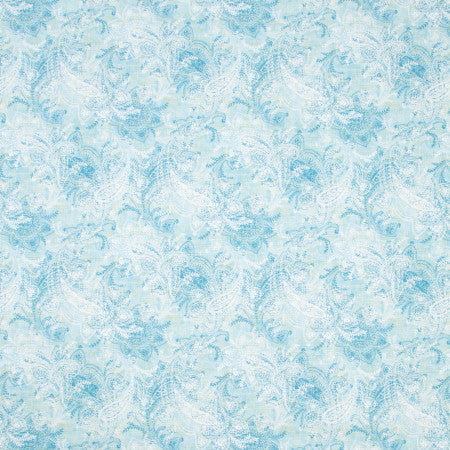 Pretty Lady Skylark by Carole Fabric MOUNTAIN SKY 100% Cotton- Soil & Stain Release South Korea N/A Horizontal: 18" and Vertical: 17 3/4" 54" - Fabric Carolina -