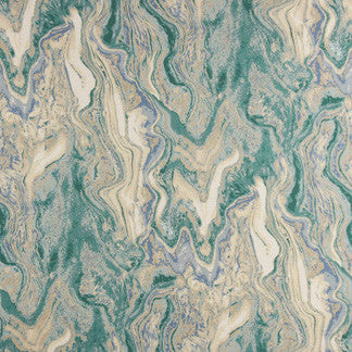 Rock Slide Eucalyptus by Carole Fabric Evolution 100% Cotton-SSR South Korea Passes 12,000 Double Rubs Wyzenbeek Horizontal: 13 1/2" D and Vertical: 27" V 54" - Fabric Carolina -