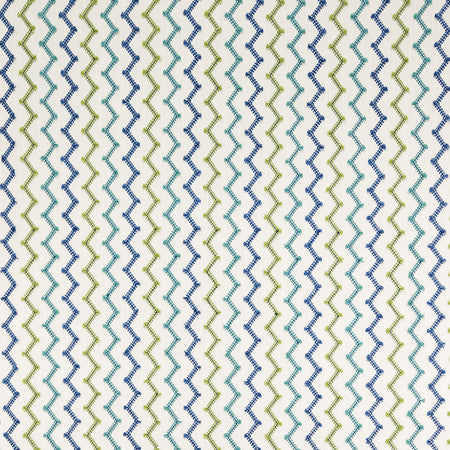 Dont Stress Caribbean by Carole Fabric Oasis Base: 100% Polyester Embr: 100% Cotton India  2" V, 4 1/2" H 54.75"  - Fabric Carolina -