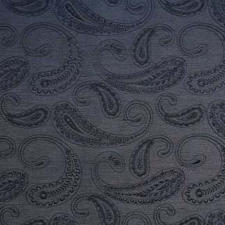 Jordana Black by Carole Fabric Sunday Brunch 100% Polyester India N/A Horizontal: 6 1/2" and Vertical: 6 1/2"V 51" - Fabric Carolina -