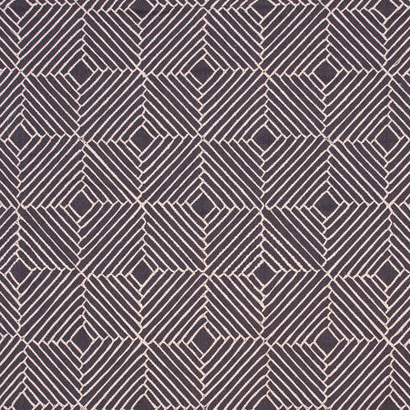 In Sections Slate by Carole Fabric White Smoke 63% Cotton, 37% Polyester India N/A Horizontal: 8 1/2" and Vertical: 9 1/2" V 51" - Fabric Carolina -