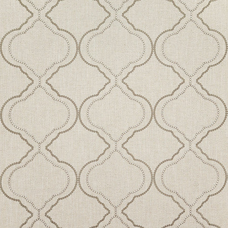 Opening Ceremony Cashew by Carole Fabric Earth & Stone 50% Polyester, 25% Viscose, 17% Cotton, 8% Linen India  9 1/4" V, 10 3/4" H 53"  - Fabric Carolina -