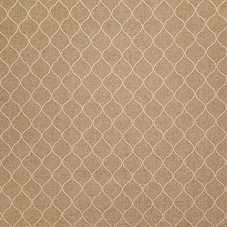Cup Of Tea Sienna by Carole Designer Fabric In The Details 78% Polyester, 14% Cotton, 8% Linen India 3" V, 2 1/4" H 54" - Swanky Fabrics -