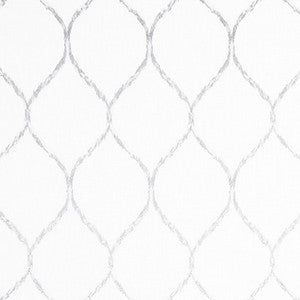 As You Go White Steel by Carole Fabric