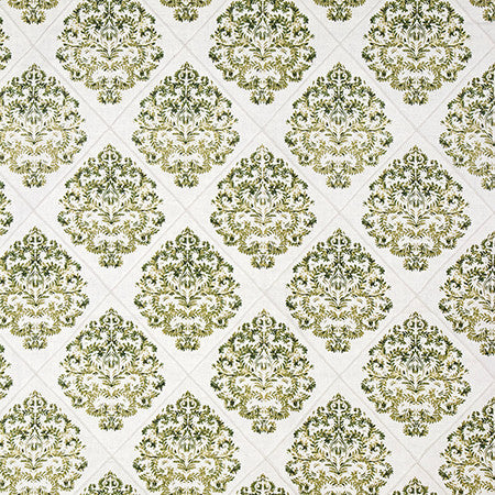 Diamond Within Ivy by Carole Fabric English Garden 59.7% Cotton, 39.9% Linen, 0.4% Polyester 2,000 Martindale Circular Rubs 9 1/2" V, 8 3/4" 52" - Fabric Carolina -