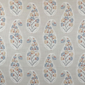 Drop Of Paisley Linen by Carole Fabric