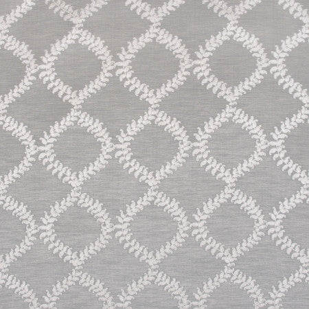 One Morning Pewter by Carole Fabric SILVER FOX 67% Polyester, 33% Cotton India Passes 30,000 Double Rubs Wyzenbeek </p><p>Repeat: 9 1/2" V, 9" H 54" - Fabric Carolina -