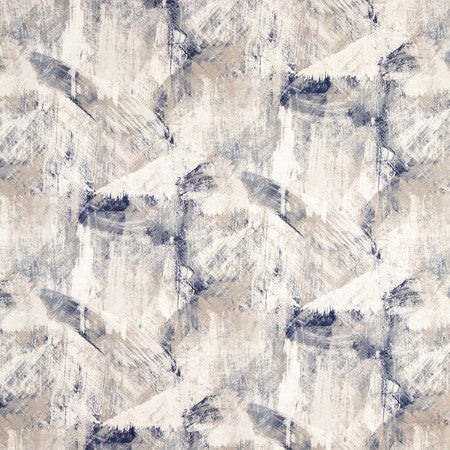 Stay In Balance Sky by Carole Designer Fabric Making Waves 100% Cotton 35,000 Martindale Circular Rubs 16 5/8" V, 14 1/2" H HD 55" - Swanky Fabrics -