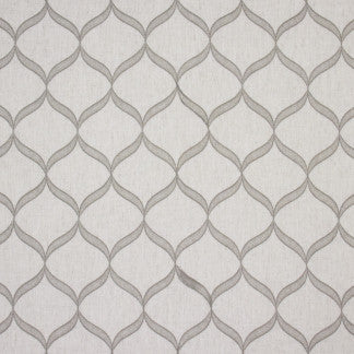 Undertow Cloud by Carole Fabric Looking Glass 50% Polyester, 40% Cotton, 10% Linen CHINA N/A </p><p>Repeat: 5 3/4" V, 7 3/4" H 52" - Fabric Carolina -