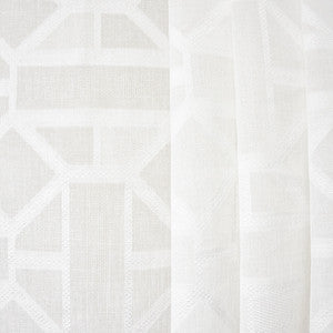 Into View White by Carole Fabric