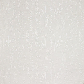 Peaceful Feeling White by Carole Fabric Sheer Genius 70% Polyester, 30% Cotton India N/A </p><p>Repeat: 15 3/8" V, 25 3/8" H 51" - Fabric Carolina -