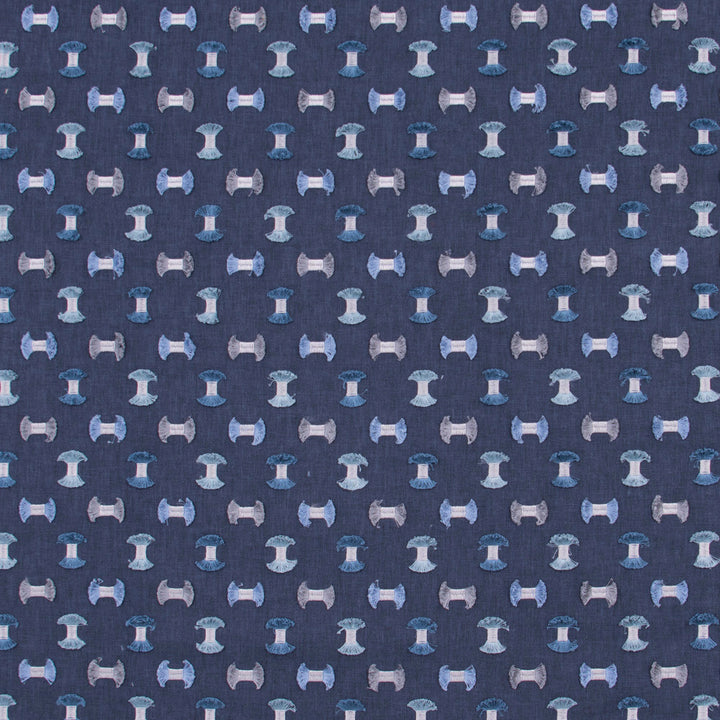 Pick A Bow Seaside by Carole Fabric Bluebird 50% Polyester, 50% Cotton India Passes 25,000 Double Rubs Wyzenbeek Horizontal: 6.25 and Vertical: 5.25 52 - Fabric Carolina -